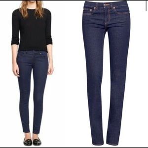 Tory Burch Super Skinny Dark Denim Jeans Size 27